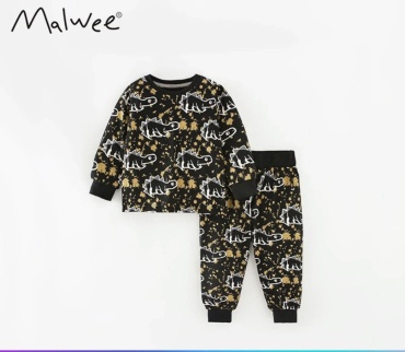 Пижама Malwee Дейзи Дак черный