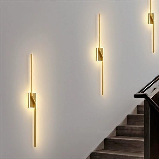 Бра настенный LED, золотистый