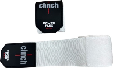 Бинт Clinch Almaty Sports Clinch POWER FLEX белый 400 см