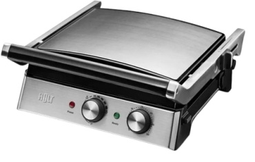 Гриль Holt HT-EG-001 черный, серебристый