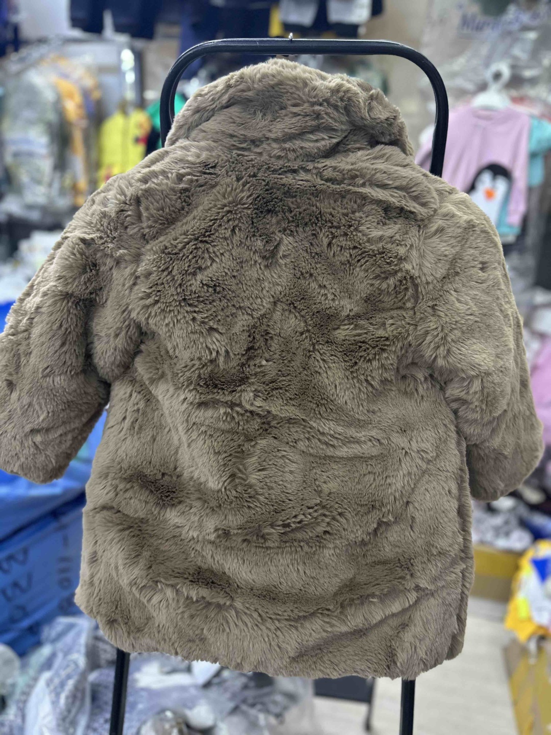 Шуба коричневый