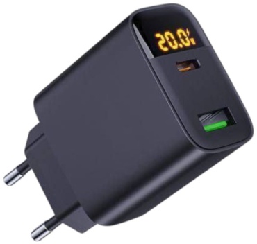 Зарядное устройство Union CH-102 USB Type-C, USB черный