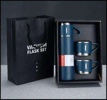 Классический термос 30418034_VF-Blue-Set01 0.5 л синий
