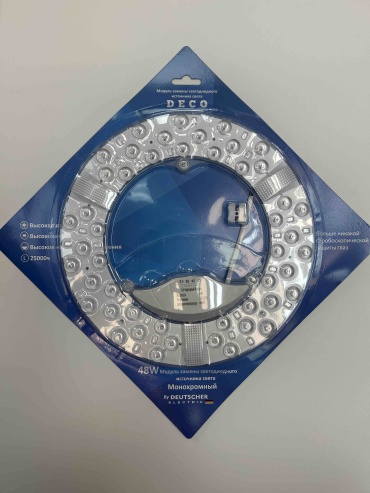 DECO светодиодный модуль DECO светодиодный модуль Светодиодный модуль 48W LED запаска белый белый 1 шт