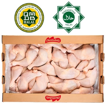 Chickodelli окорочок цыпленка охлажденный 3000 г