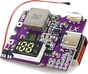 Модуль заряда аккумуляторов ArduParts.kz PD 22,5Вт QC3.0, USB-C (2255)