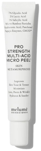 Melume Skinscience пилинг TRAVEL SIZE PRO STRENGTH MULTI-ACID MICRO PEEL³, 20 ML 20 мл