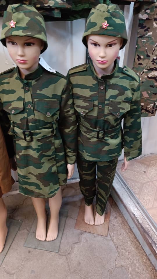 Платье хаки