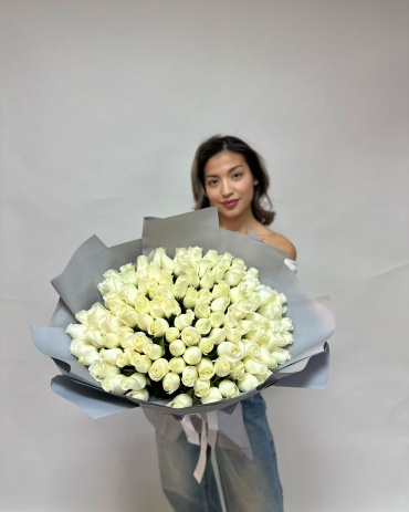 101 роза 50см