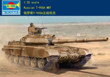 Модель Российский основной боевой танк, T-90SA