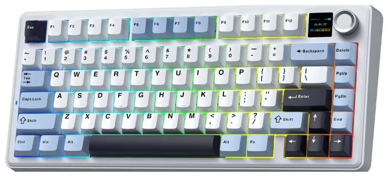 Клавиатура AULA F75 MAX белый