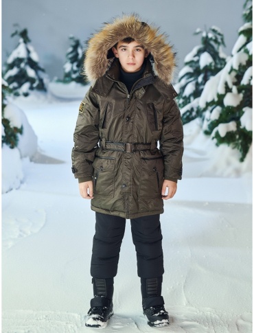 Пуховик TWT Junior хаки