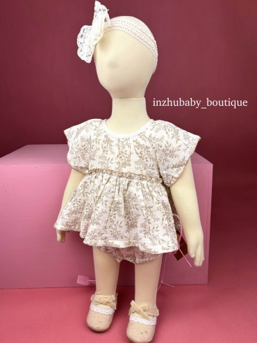Повседневное платье inzhubaby бежевый