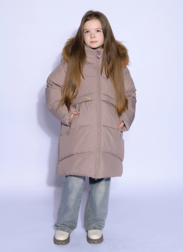 Зимняя куртка Lebo Junior бледно-розовый