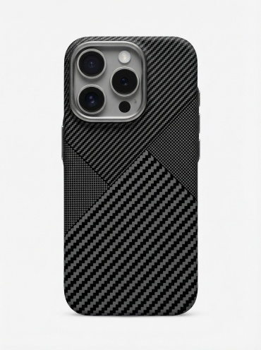 Чехол CABBEEN для Apple iPhone 15 Pro черный