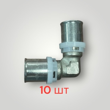 Пресс-фитинг угольник 90° 16 - 10 шт