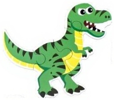 Duoqu Динозавры. Dinosaur Puzzle 4810000177