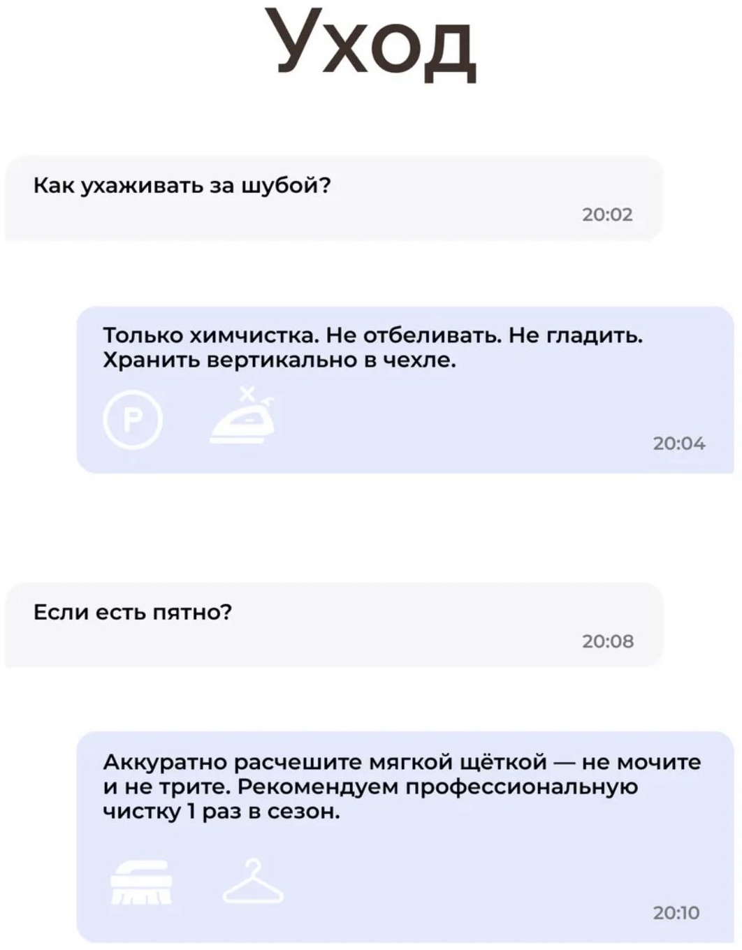Шуба черный