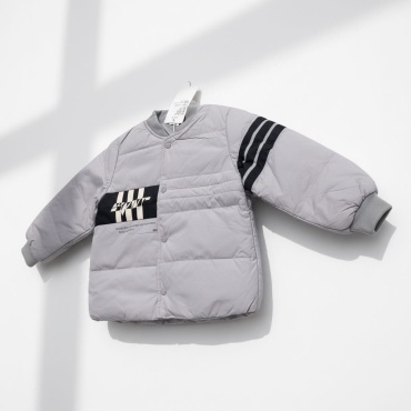 Бомбер Kids Moda серебристый