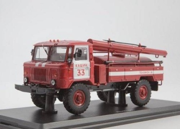 АЦ-30 (66) ПЧ №33 г. Кашин, масштаб 1:43, металл/пластик, вес 450г, производитель SSM