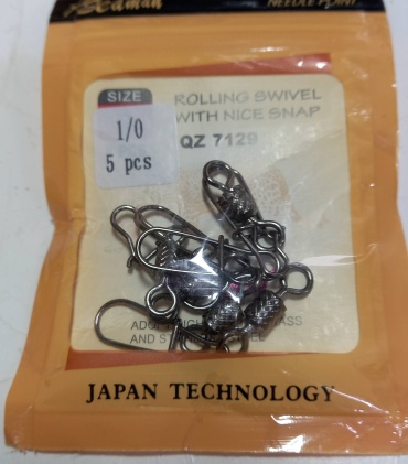 Seaman рыболовный 1/0 5pc