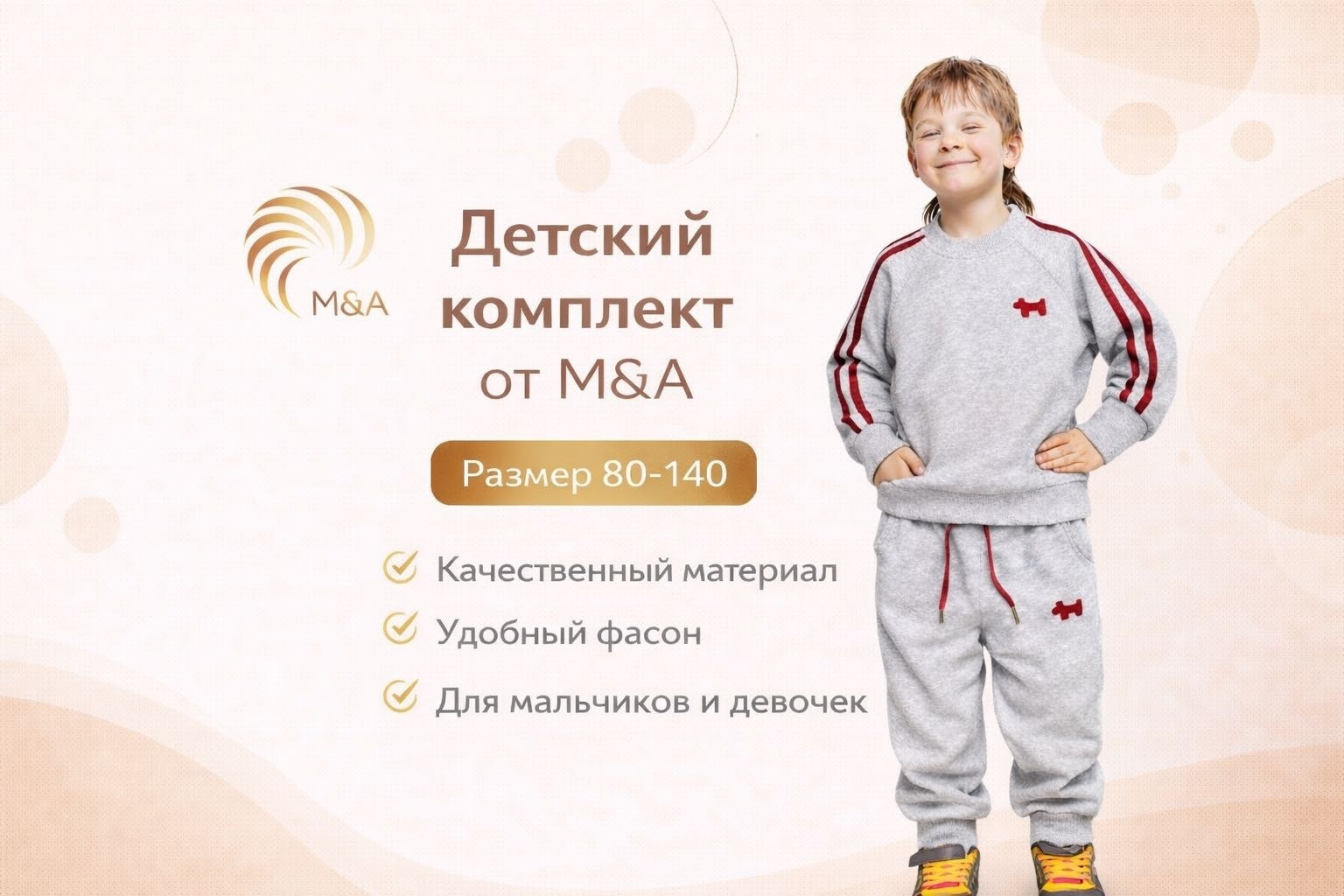 Комплект серый