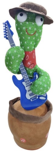 Интерактивная игрушка 0457 Toys Говорящий и повторяющий кактус