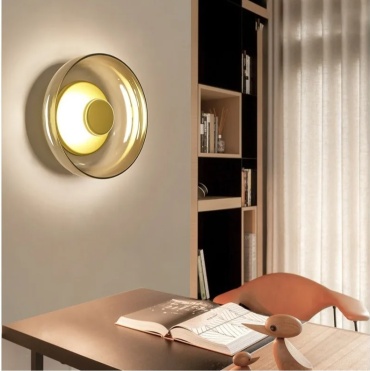 Бра настенный ArsLight LED, золотистый