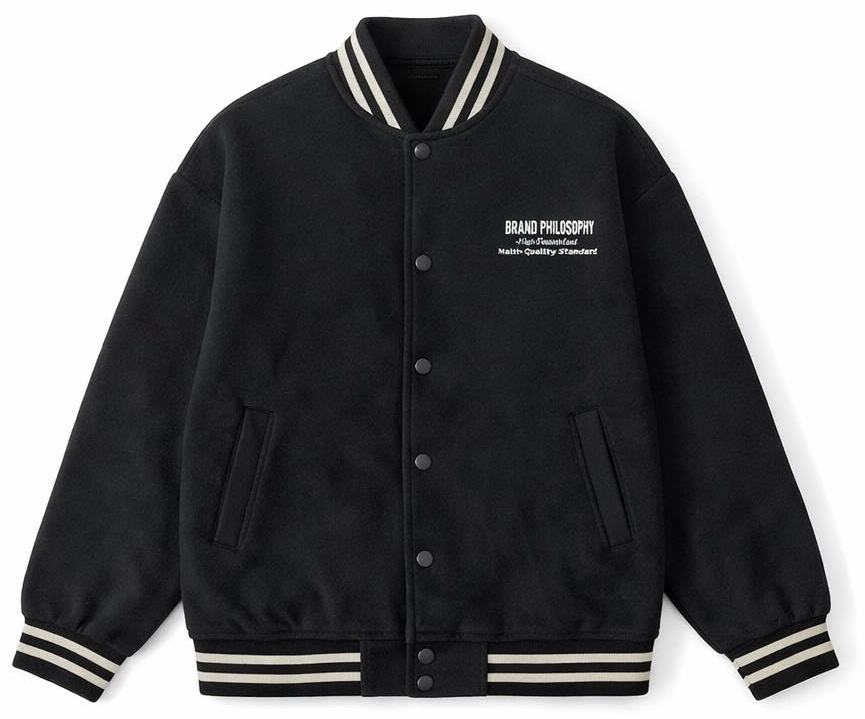 Бомбер черный