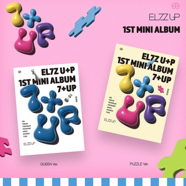 Музыкальный диск KCRUSH EL7Z UP - 7+UP 1st Mini Album 2 Version SET