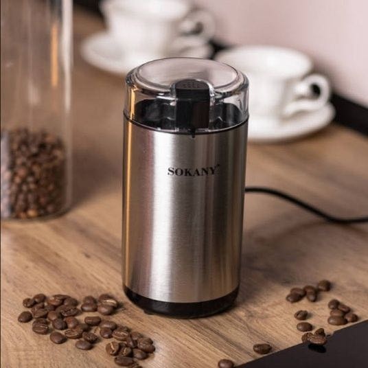 Кофемолка SOKANY SK-04014 серый