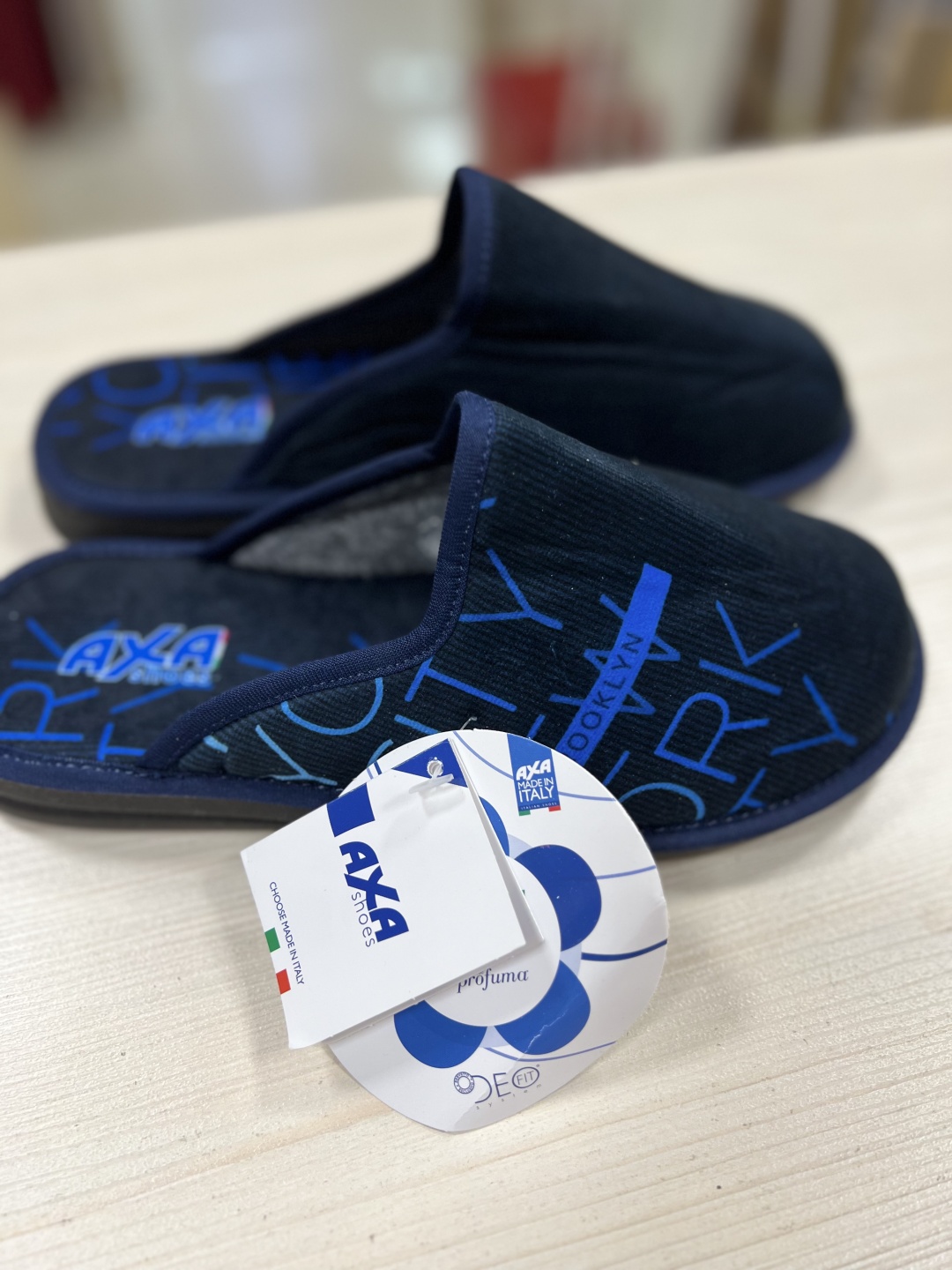 Тапочки AXA синий