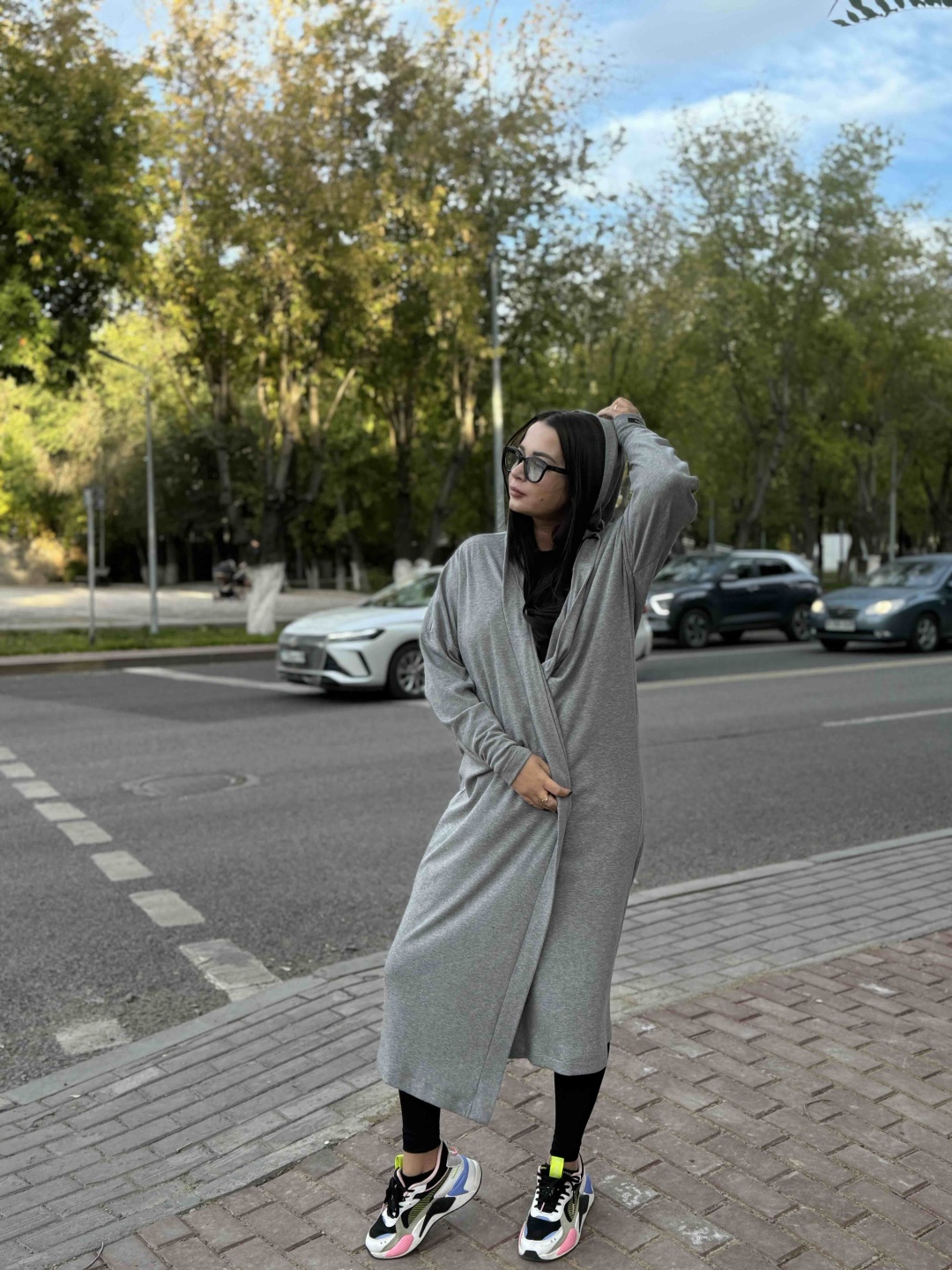 Кардиган AVISHU серый