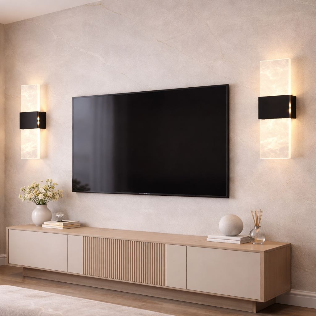 Бра настенный LED, черный