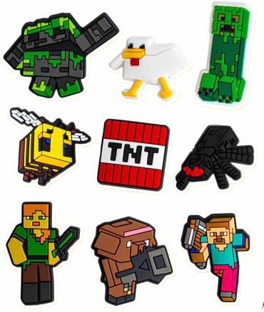 Джиббитсы Minecraft 9 шт