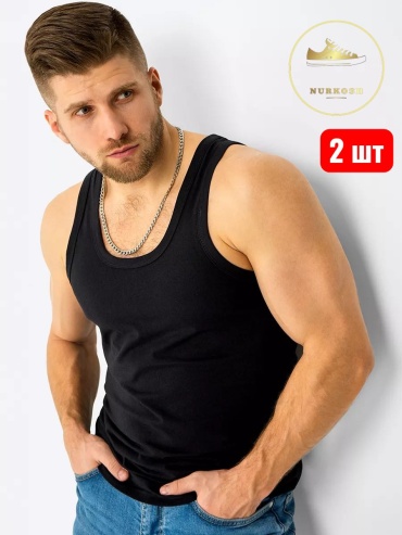 Майка NURKOSH черный