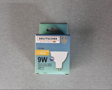 Dauscher Electric 9W GU5.3, светодиодная, дневной белый