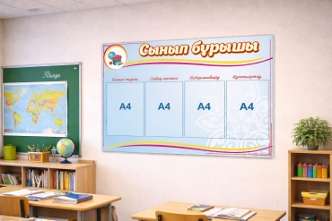 Табло ИП Ерсұлтан Сынып бұрышы 100x70 см