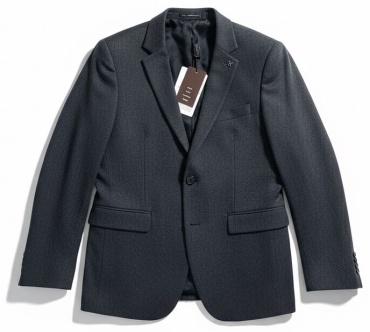 Пиджак однобортный FASHION черный, графит