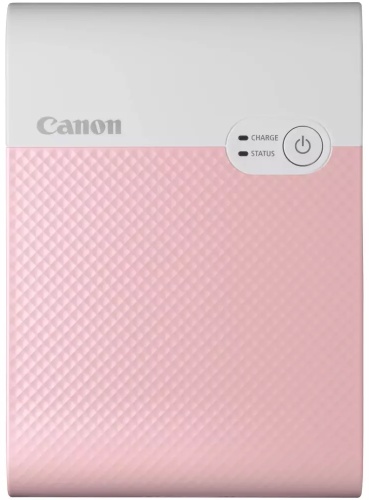 Компактный фотопринтер Canon QX10 розовый + Фотобумага XS-20L