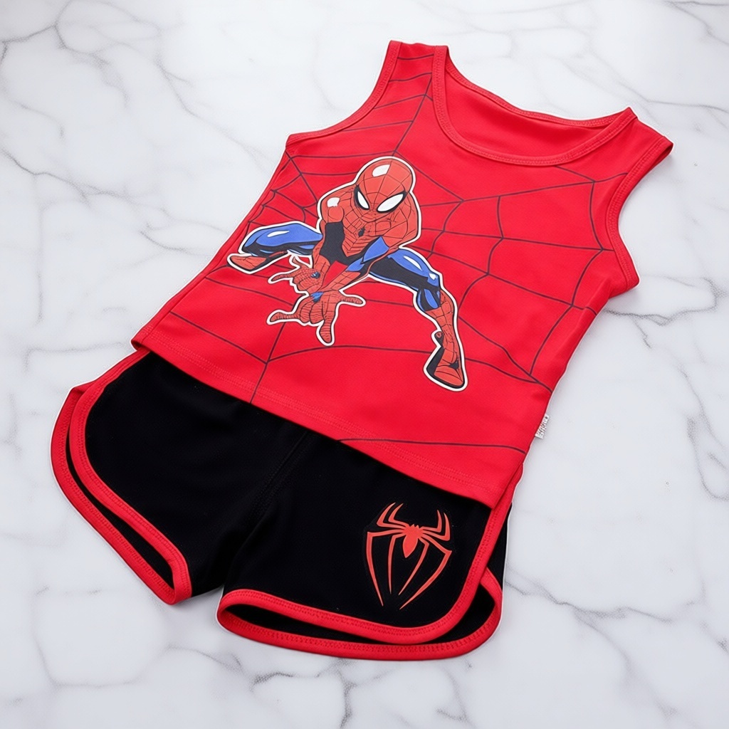 Комплект Spider-Man красный