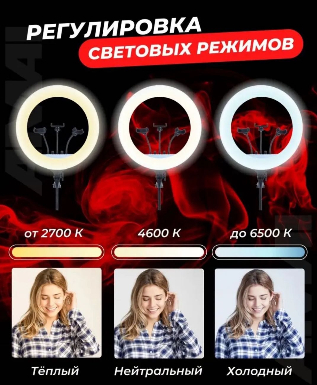 Постоянный свет Tehnur RL-18