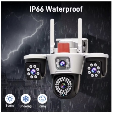 BlackRexx камера видеонаблюдения D40E Wi-Fi, 9MP, расширение 2048x1536