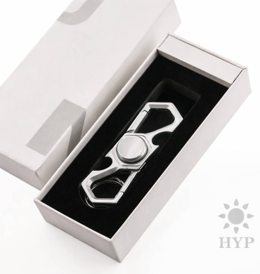 Спиннер HYP OM168 серебряный