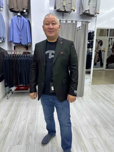 Пиджак однобортный Agiboss черный
