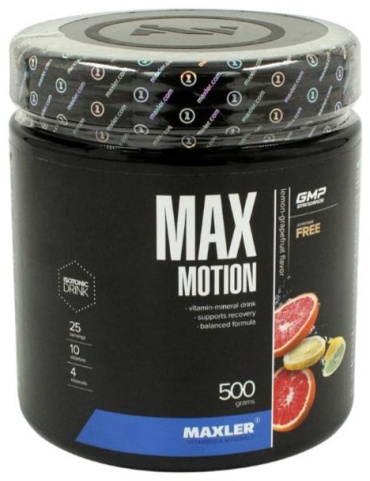 Maxler изотоник MAXLER MAX MOTION Лимон-грейпфрут 500 г