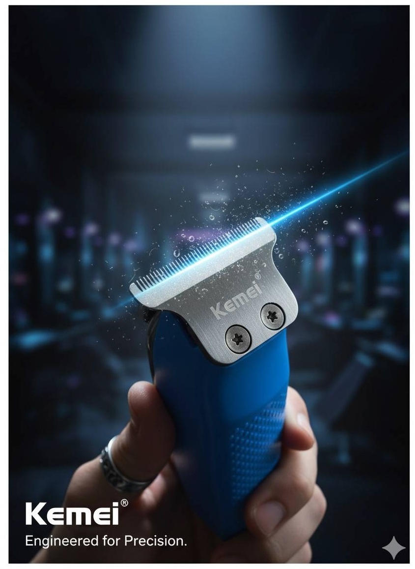 Kemei триммер KM 2258 синий