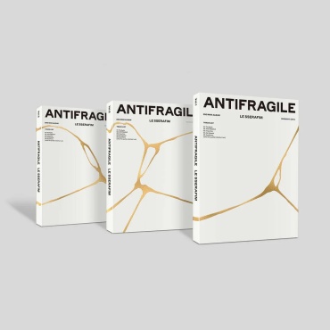 Музыкальный диск KCRUSH LE SSERAFIM - ANTIFRAGILE 2nd Mini Album RANDOM Version