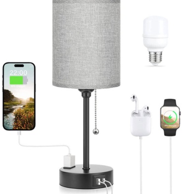 Настольная лампа Lamper LS9 E27, 6 Вт, металл