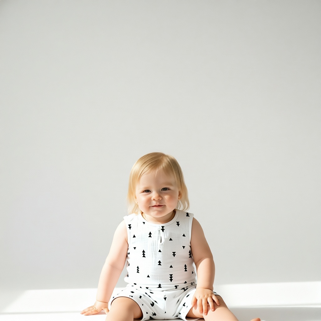 белый
